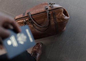 Passport and baggage